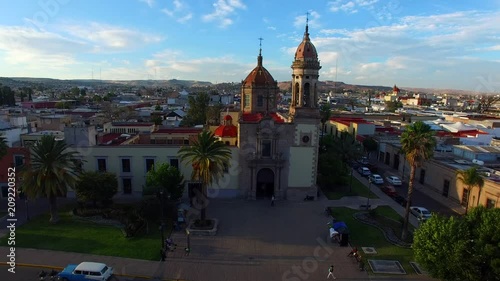 Durango Mexico Catedral Aerial Drone Footage