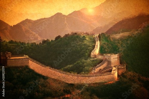 Fotografia, Obraz Great Wall of China
