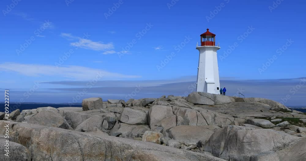 View Peggys Cove Lighthouse, Nova Scotia, Canada 4K View Peggys Cove Lighthouse, Nova Scotia, Canada 4K