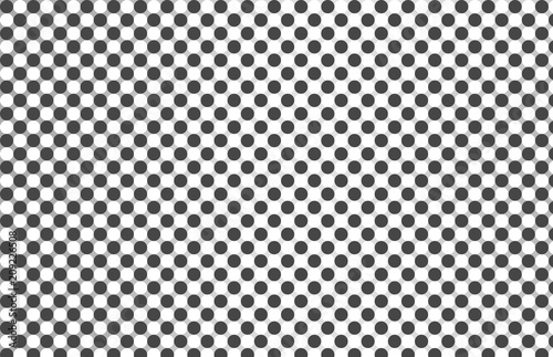 Abstract black and white circle on grey gradient