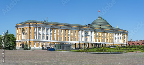 Kremlin Senate palace (president residence) in Moscow, Russia