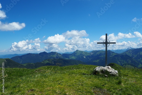 Gipfeltout Fleischbank, Karwendelgebirge, Eng Austria photo