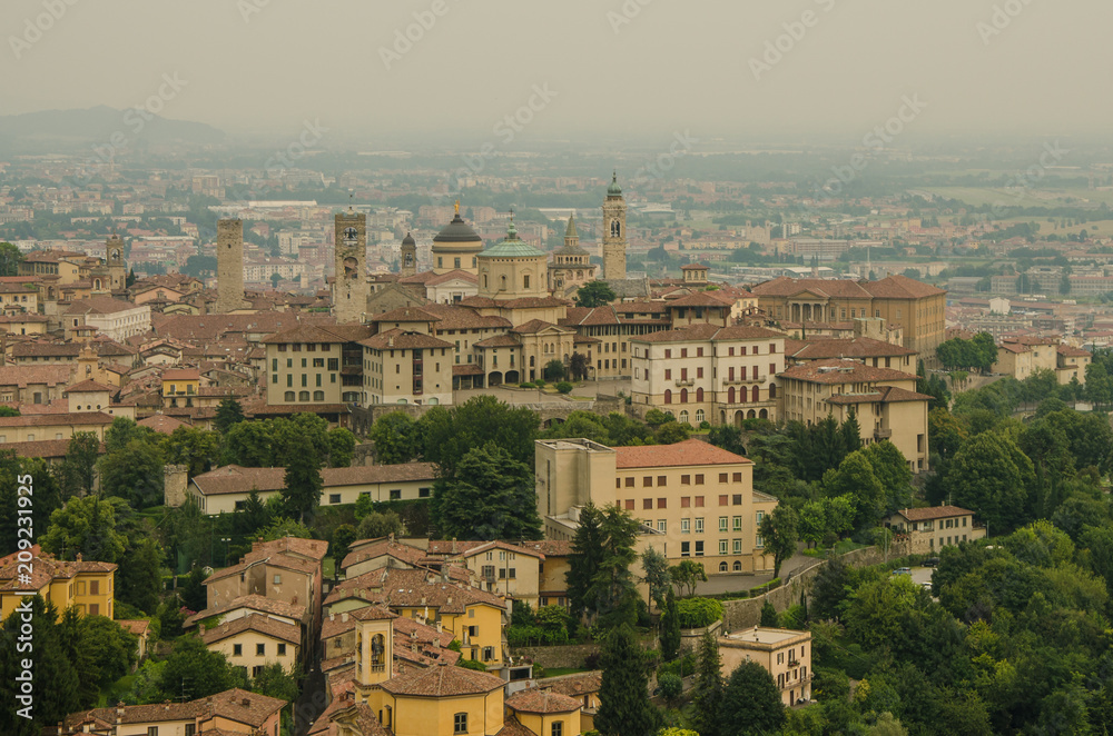 Panorama Bergamo Alta