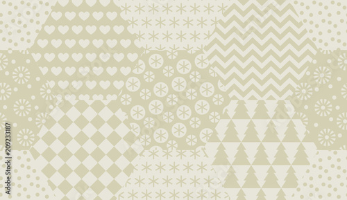 Pale ivory color xmas seaml...