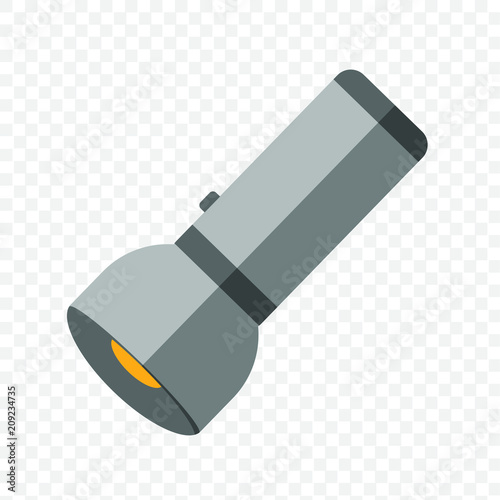 Illustration einer Taschenlampe