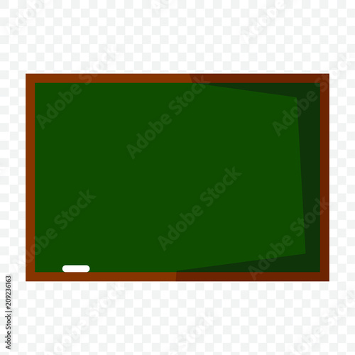 Illustration einer Kreidetafel