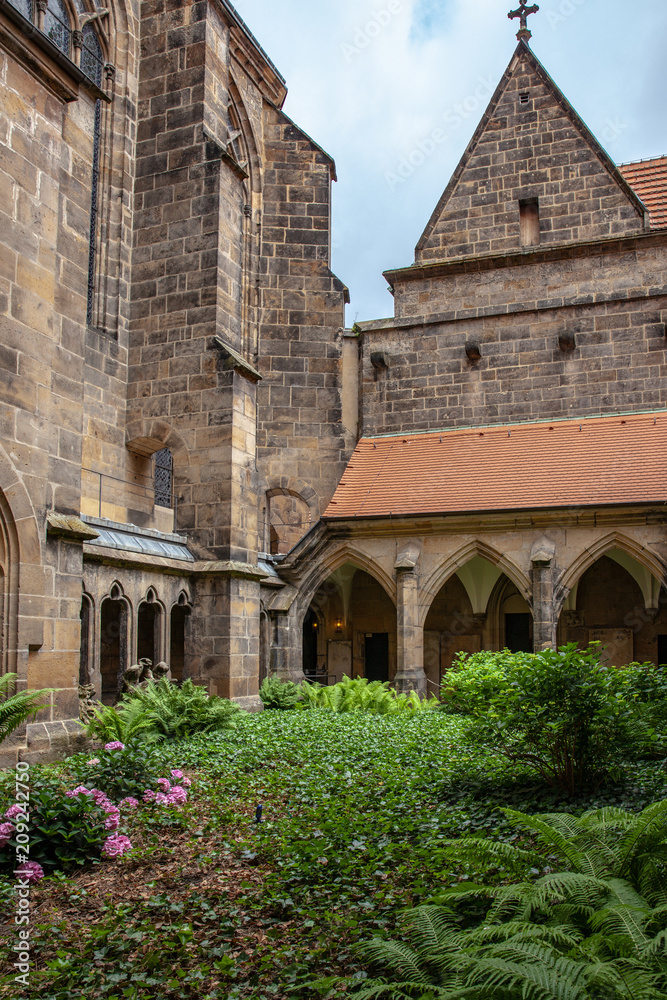 All Saints Chapel Cloister at Meissen Cathedral.Saxony Germany