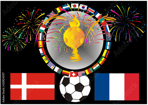 SOCCER-Fußball 2018 - Dänemark-Frankreich