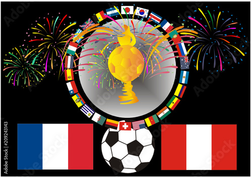 SOCCER-Fußball 2018 - Frankreich-Peru