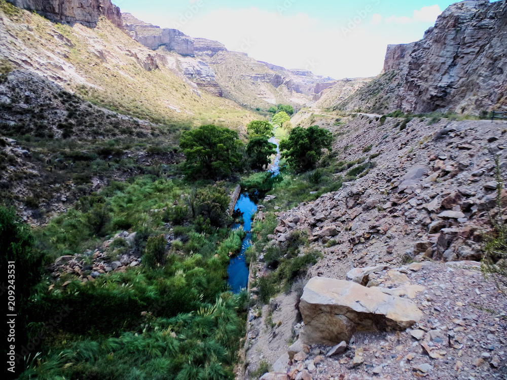 Naklejka premium Cañon del Atuel, Mendoza