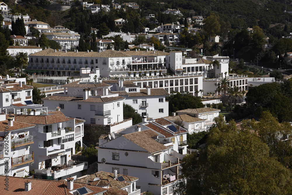 Mijas one of the most beautiful 'white' villages of the Southern Spain area called Andalucia. It is in the mountains above the coast
Mijas one of the most beautiful 'white' villages of the Southern Spain area called Andalucia. It is in the mountains above the coast