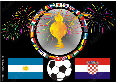 SOCCER-Fußball 2018 - Argentinien-Kroatien