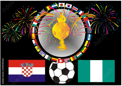 SOCCER-Fußball 2018 - Kroatien-Nigeria