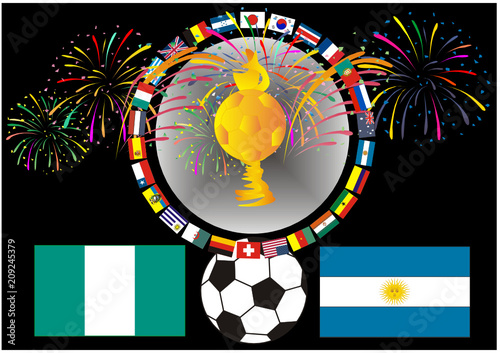 SOCCER-Fußball 2018 - Nigeria-Argentinien