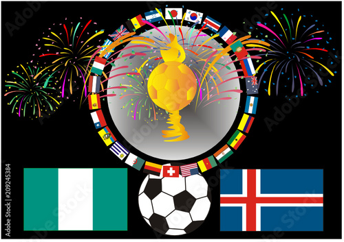 SOCCER-Fußball 2018 - Nigeria-Island