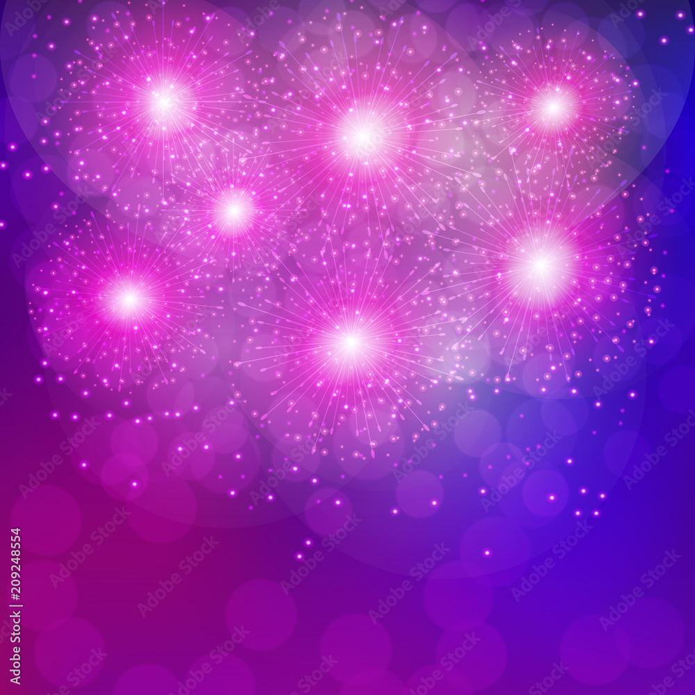 Festive blue background. Festive blue background.