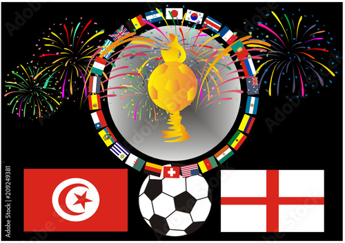 SOCCER-Fußball 2018 G - Tunesien-England
