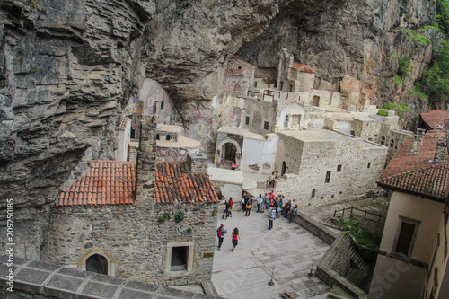 Sumela is 1600 year old ancient Orthodox monastery.
