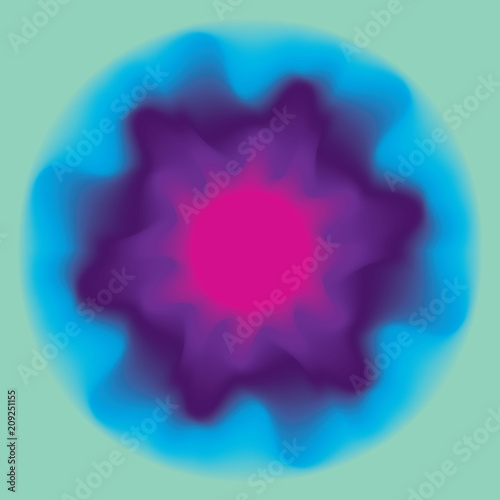 Abstract liquid round backg...