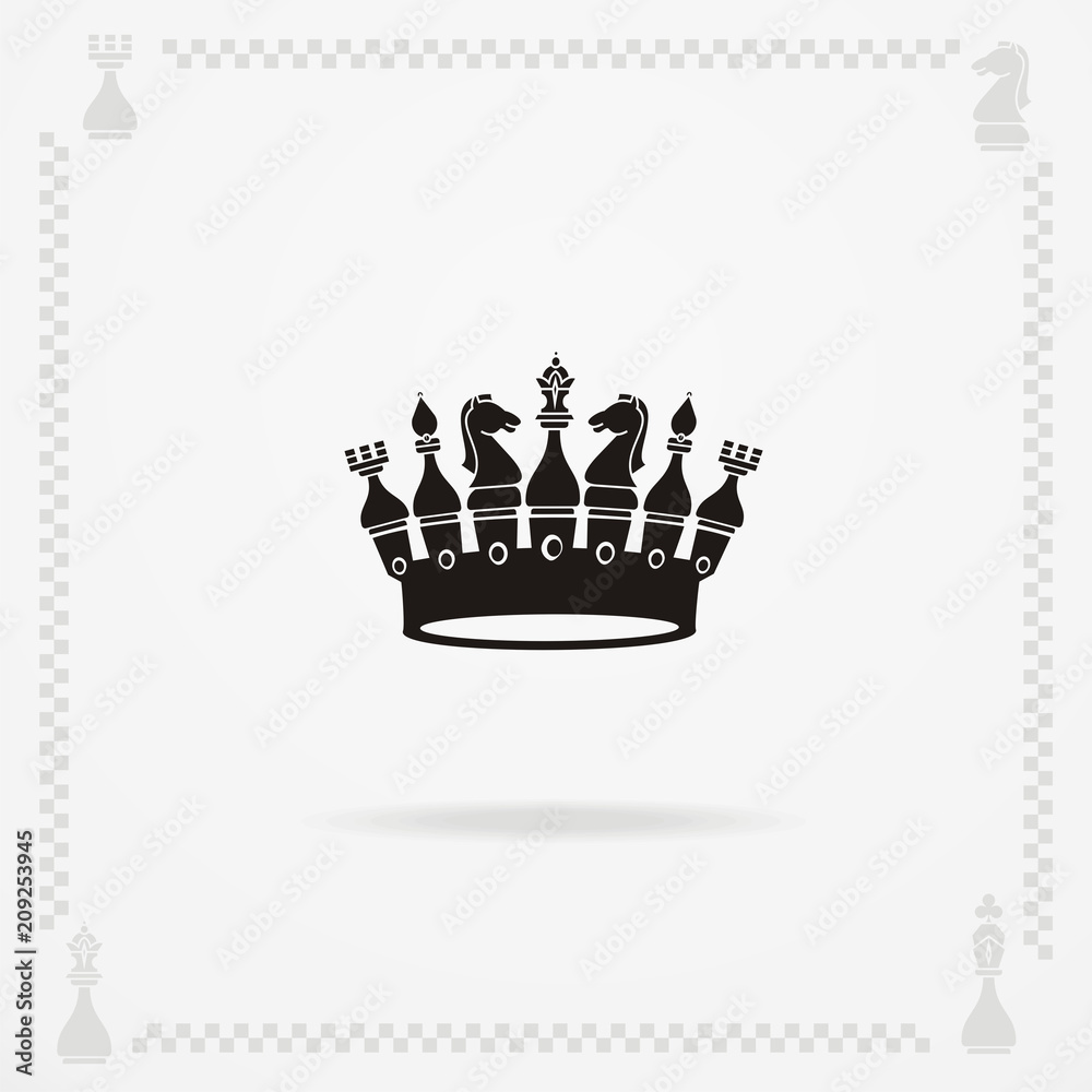 A big black crown A big black crown