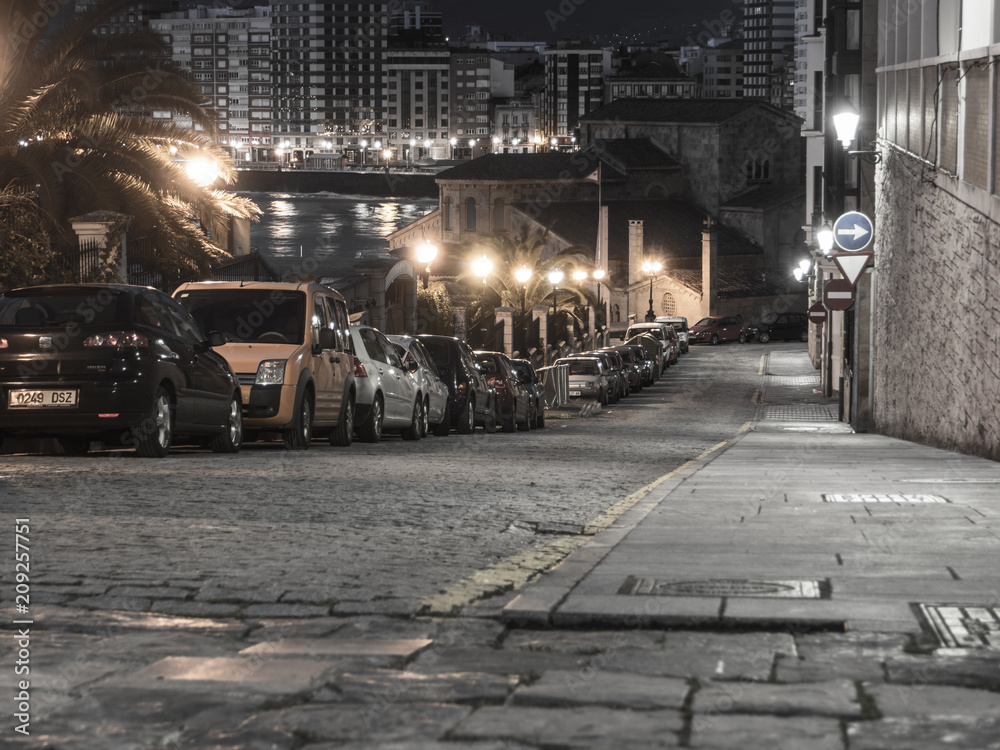 Obraz premium Sleeping Street