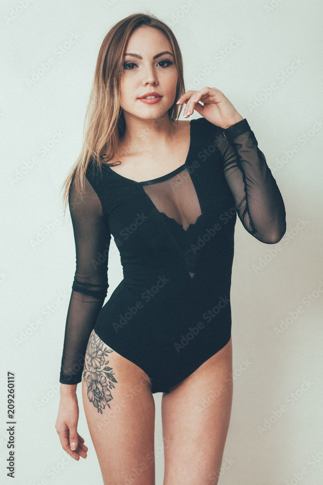Naklejka premium girl