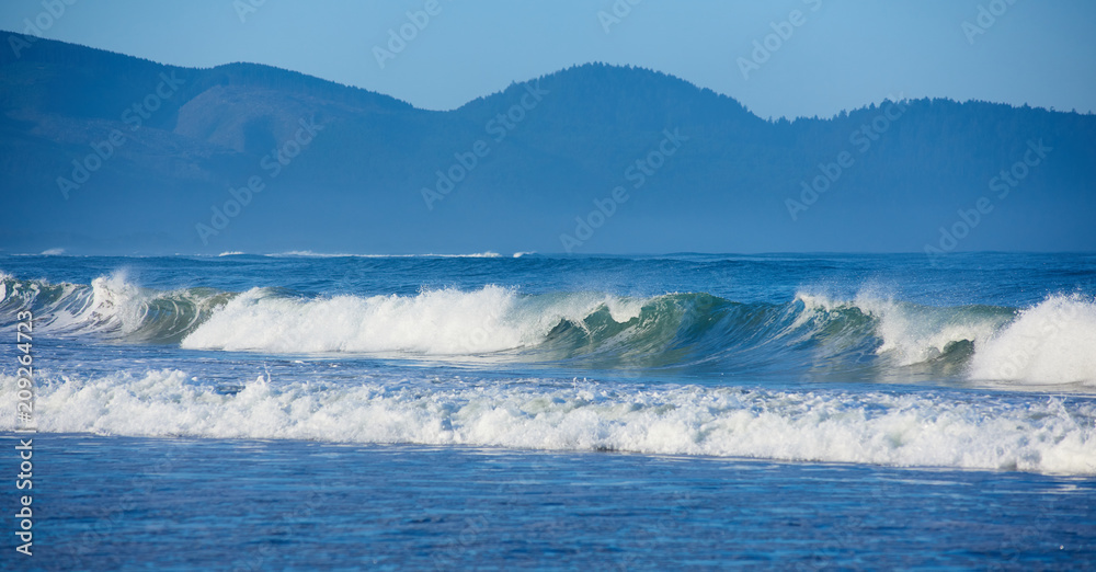 Breaking Waves, Oceanside, Tillamook County, Oregon Breaking Waves, Oceanside, Tillamook County, Oregon