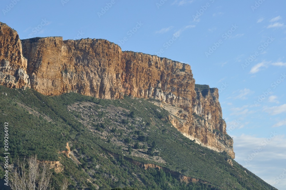 The cliffs of Cassis