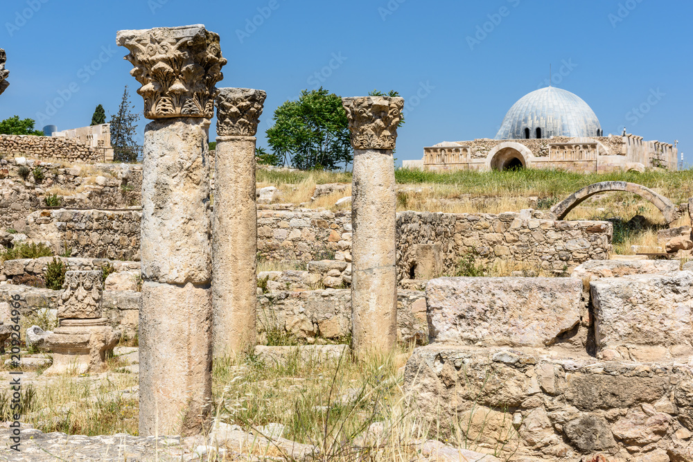 Giordania, Amman, monumenti antica cittadella