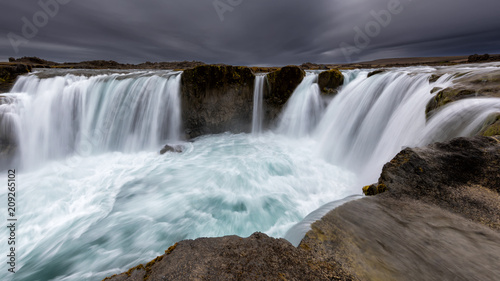 Hrafnabjargafoss Waterfall Iceland