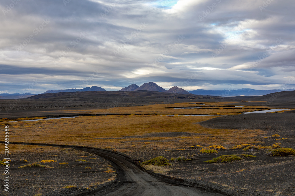 Road to Askja crater