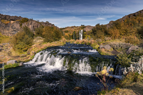 Gjain waterfall Iceland