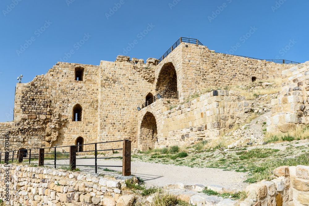 Giordania, antico castello crociato di Kerak