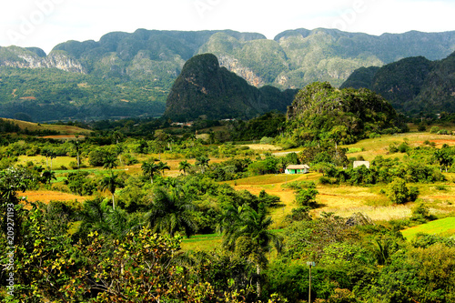 Vinales valley landscape Cuba