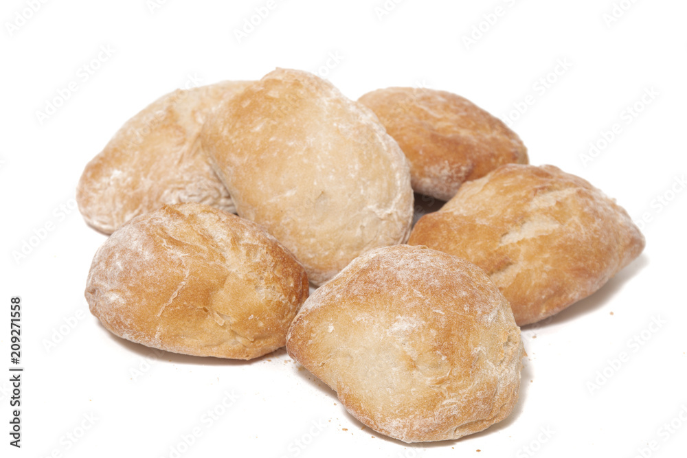 Brown simple buns