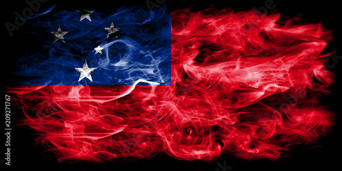 Samoa smoke flag