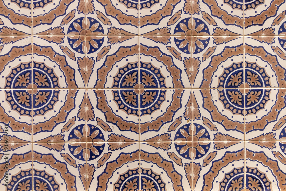 Portuguese azulejo texture