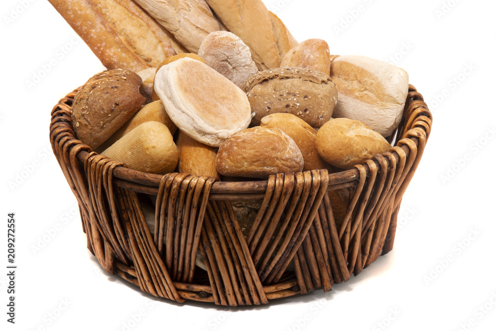 Fresh Assortment of baked bread varieties Fresh Assortment of baked bread varieties