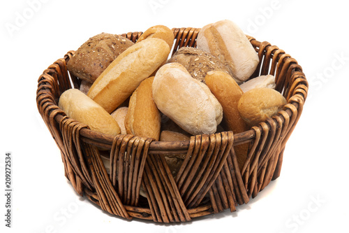 Fresh Assortment of baked bread varieties