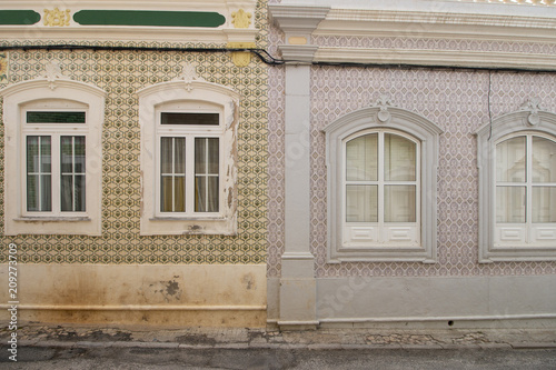 typical buildings of the portuguese cities