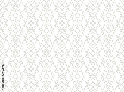 Abstract background, seamless texture. Light grey pattern on white background.

