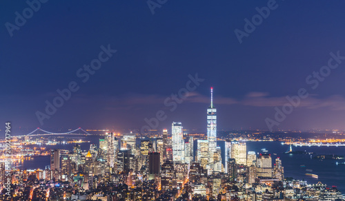 28-08-17 newyork usa  new york skyline at night