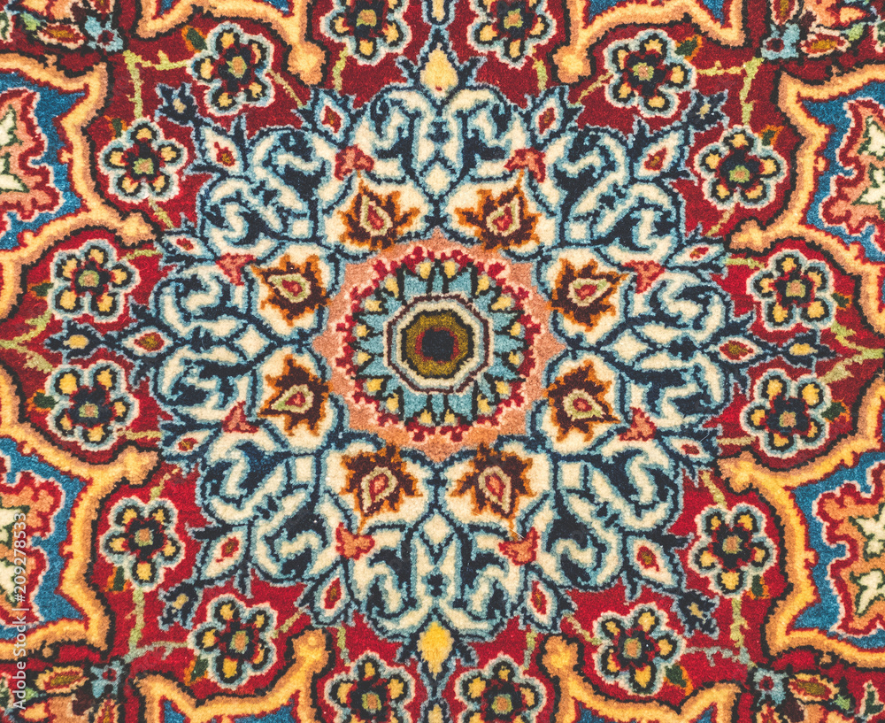 Traditional carpet detail