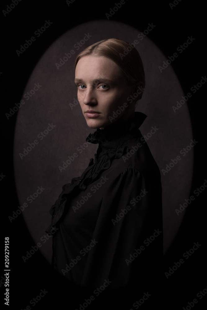 Studio portrait of young woman Studio portrait of young woman