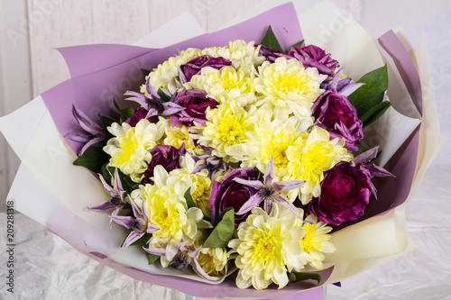Fototapeta Naklejka Na Ścianę i Meble -  Romance flower bouquet