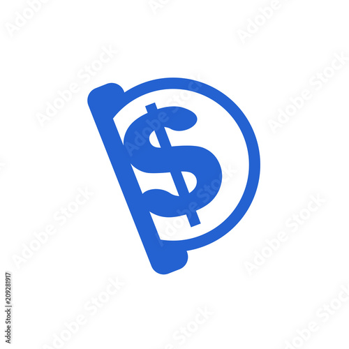 blue insert coin icon