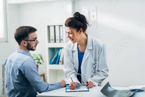 Doctor and patient