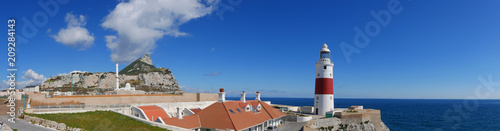 The lighthouse at Europa Point is the first or the last Lighthouse in Europe
