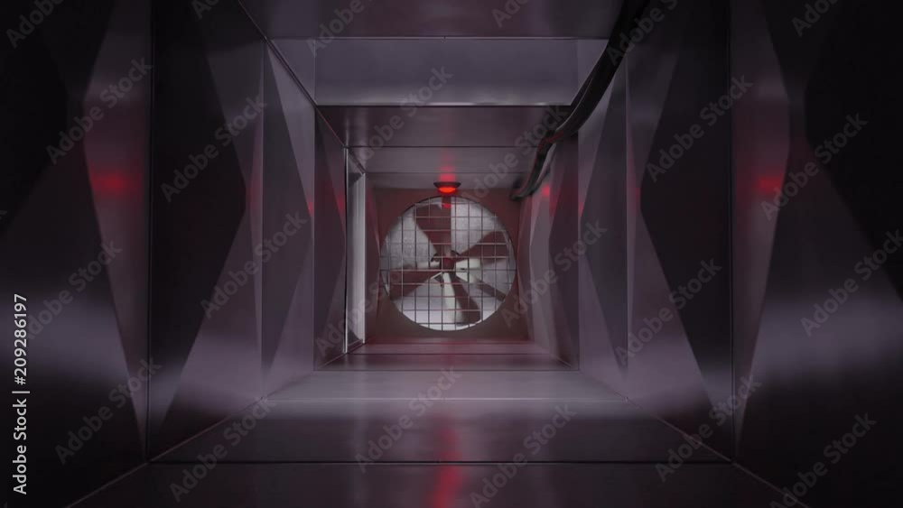Inside air vent air duct air shaft ventilation system action film escape 4k Inside air vent air duct air shaft ventilation system action film escape 4k