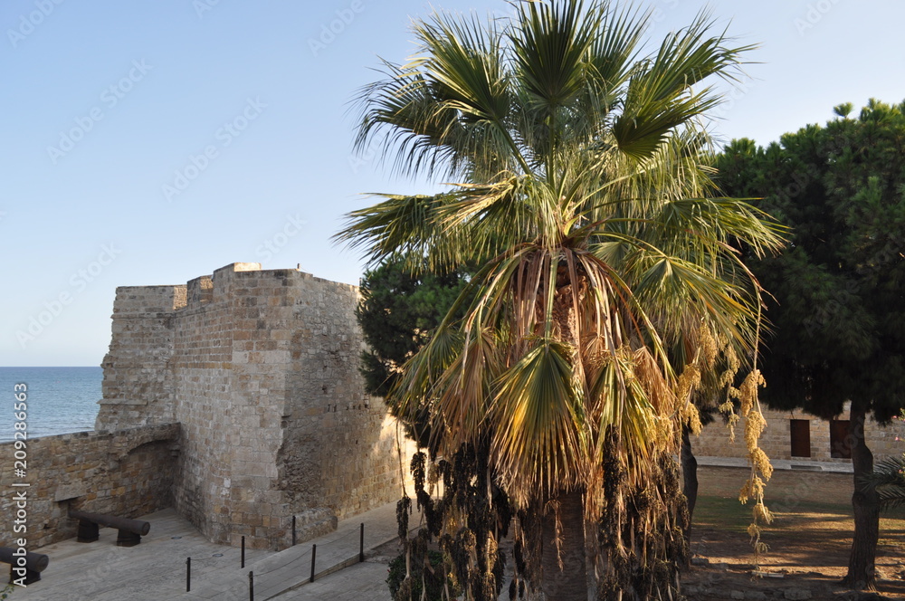 The Medieval Castle of Larnaca (Larnaka) in Cyprus The Medieval Castle of Larnaca (Larnaka) in Cyprus